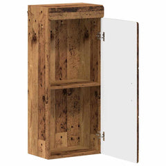 vidaXL Bathroom Wall Cabinet TULUM Old Wood 37 x 24.5 x 86 cm 5