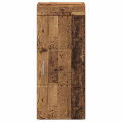 vidaXL Bathroom Wall Cabinet TULUM Old Wood 37 x 24.5 x 86 cm 6