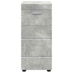 vidaXL Bathroom Cabinet Set TULUM Concrete Grey 37 x 31.5 x 82 cm 6