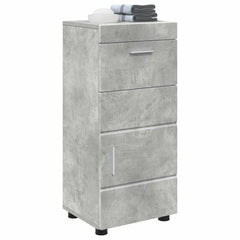 vidaXL Bathroom Cabinet Set TULUM Concrete Grey 37 x 31.5 x 82 cm 3