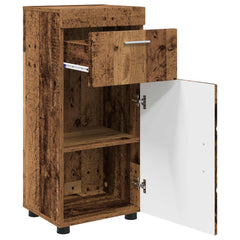 vidaXL Bathroom Cabinet Set TULUM Old Wood 37 x 31.5 x 82 cm 5