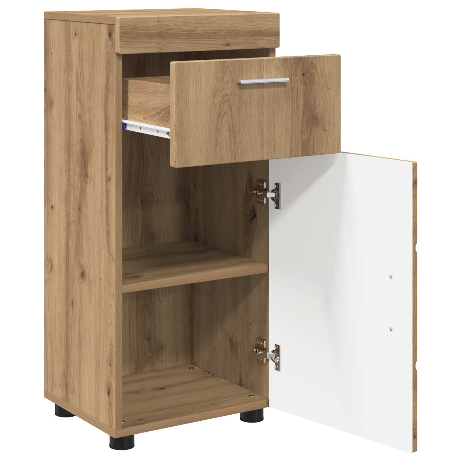 vidaXL Bathroom Cabinet Set TULUM Artisan Oak 37 x 31.5 x 82 cm 5