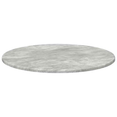 vidaXL Table Top Ø 60 x 1.5 cm Round Engineered Wood Concrete Grey 5