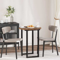 vidaXL Table Top Ø 60 x 1.5 cm Round Engineered Wood Old Wood 1