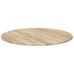 vidaXL Table Top Ø 80 x 1.5 cm Round Engineered Wood Sonoma Oak 5