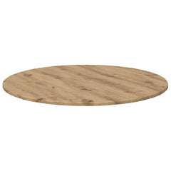 vidaXL Table Top Ø 80 x 1.5 cm Round Engineered Wood Artisan Oak 5
