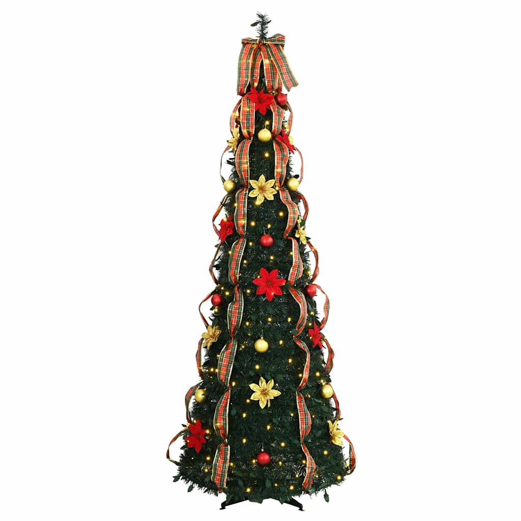 Artificial Christmas Tree Green 120 cm PVC 185 cm