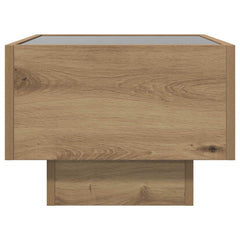 vidaXL Coffee Table Artisan Oak 40 x 40 x 30 cm Engineered wood 6