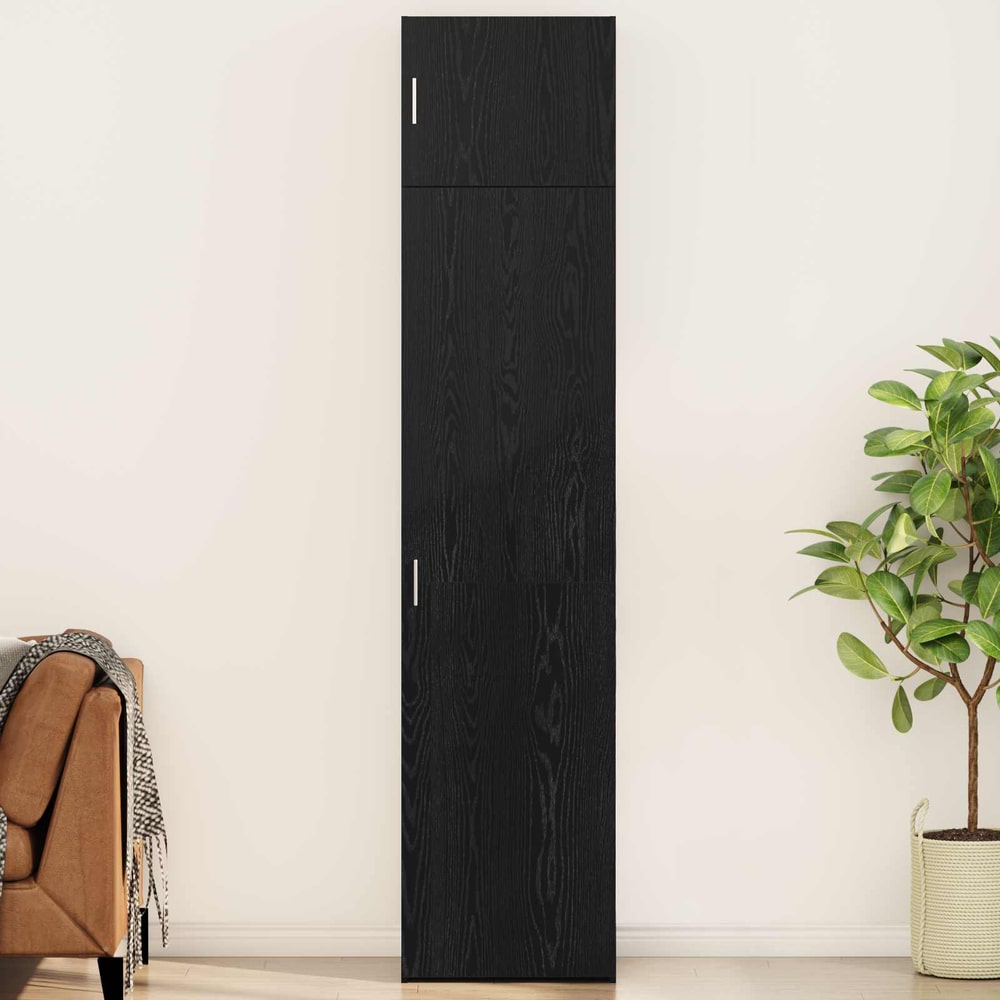 Sideboard 2 pcs 50 x 41 x225 Black oak