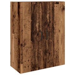 Highboard 2 pcs 69.5 x 34 x 180 cm Engineered Wood Old wood