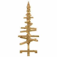 vidaXL Wooden Christmas Tree KOTKA Solid Pine Wood 5