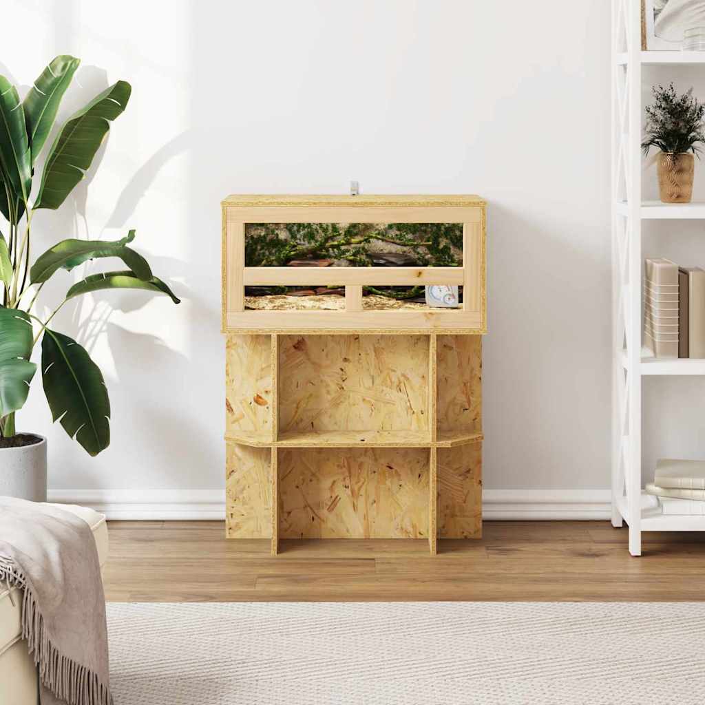 vidaXL Terrarium Brown 60 x 30 x 30 cm OSB 4