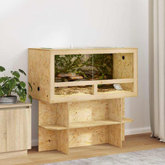 Terrarium Brown 80 x 50 x 50 cm OSB 100 cm