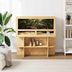 vidaXL Terrarium Base Brown 100 x 50 x 50 cm OSB 4