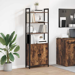 vidaXL Book Cabinet 6-Tier Engineered Wood