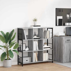 vidaXL Bookshelf 9-Tier Engineered Wood Width 102 cm