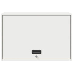 vidaXL Wall Cabinet for Garage with Gas-lift Door White 6