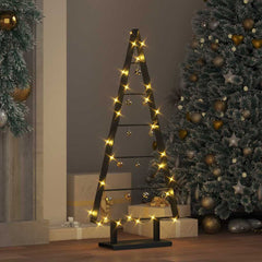 Metal Christmas Tree Black 90 cm, image 4