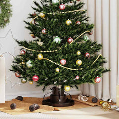 Christmas Tree Stand Steel Antique Copper 40 cm 20.5 cm 40 cm