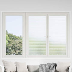 vidaXL Self-adhesive Window Film Frosted stripes 90 x 2000 cm PVC 1