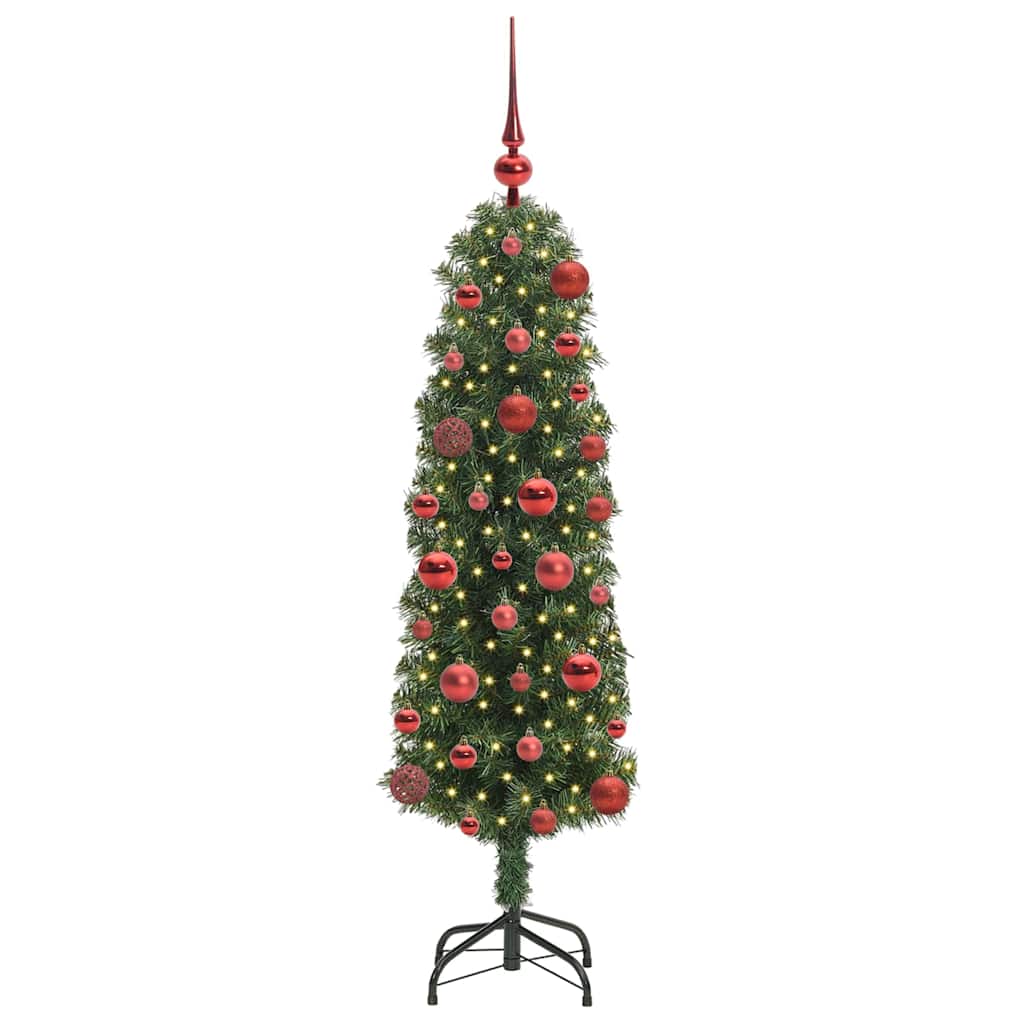 vidaXL Artificial Christmas Tree with 150 LEDs with Stand Green 120 cm 3