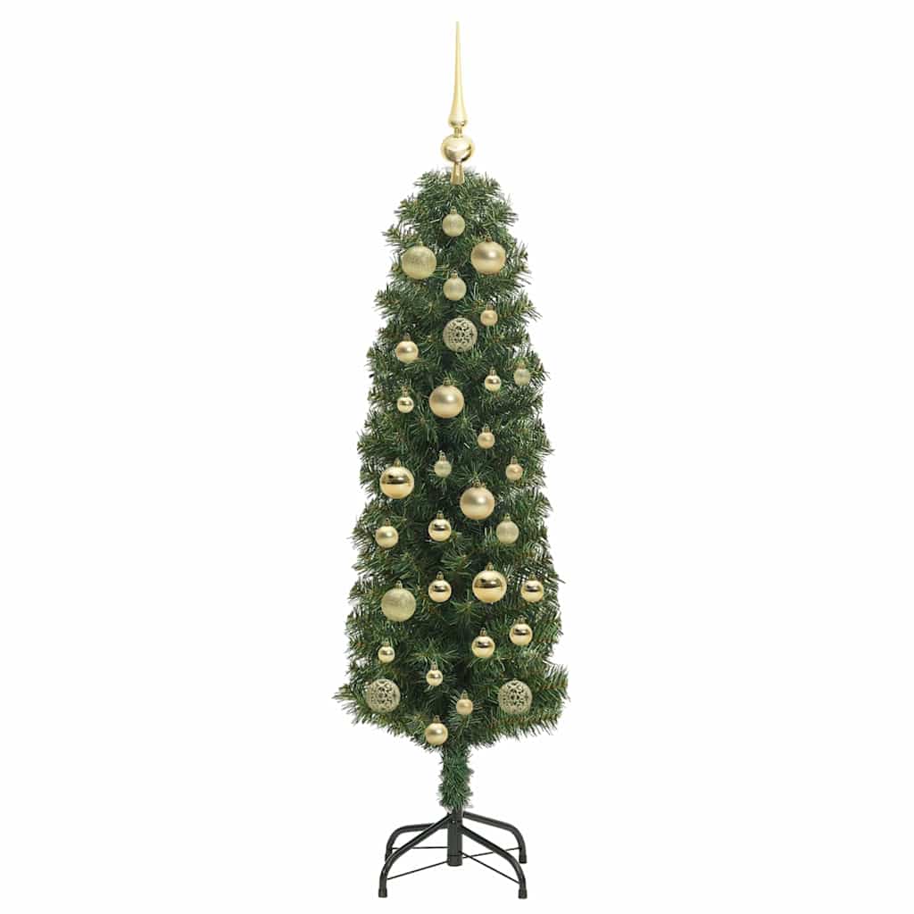 vidaXL Artificial Christmas Tree with 150 LEDs with Stand Green 120 cm 4