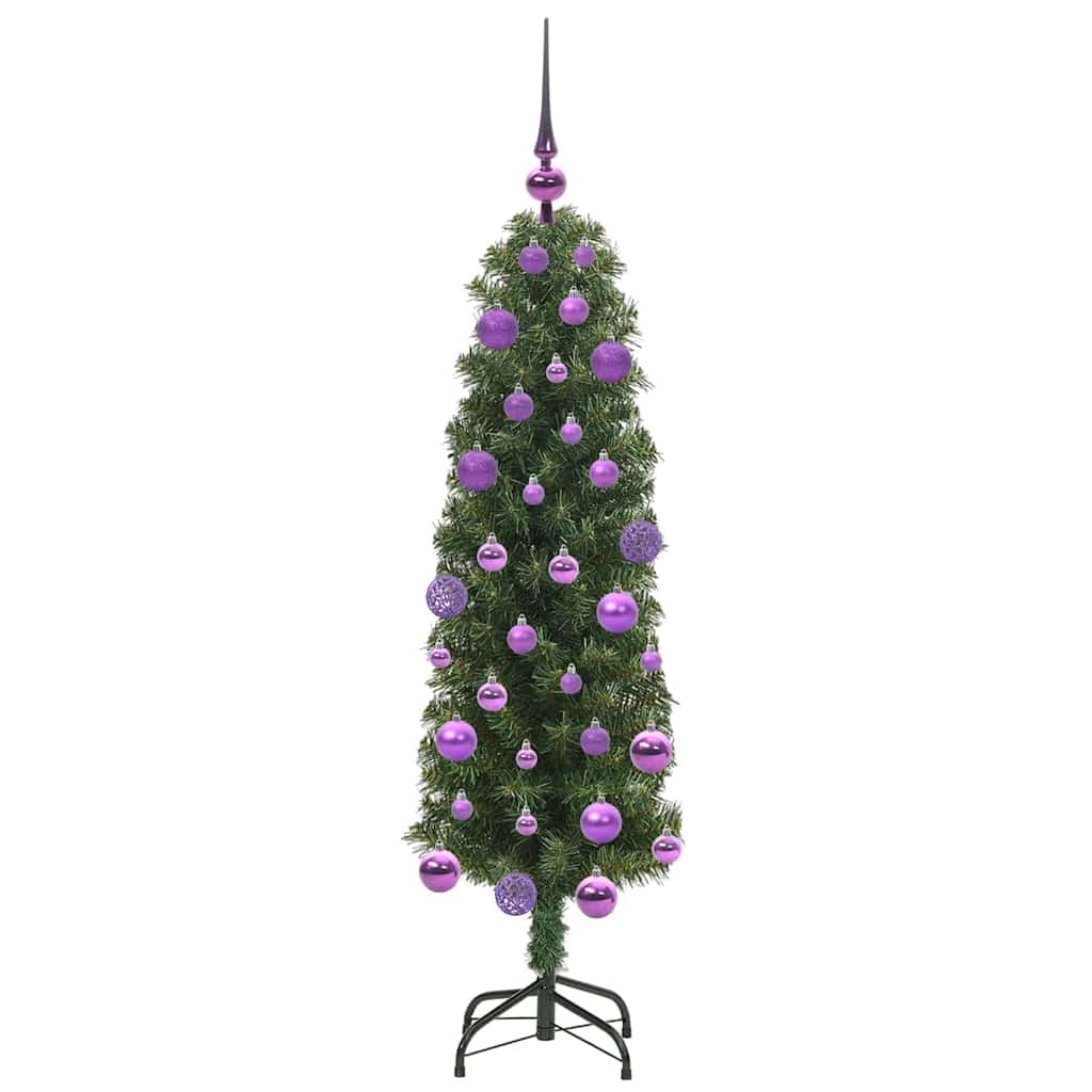vidaXL Artificial Christmas Tree with 150 LEDs with Stand Green 120 cm 4