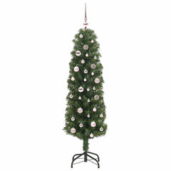 vidaXL Artificial Christmas Tree with 150 LEDs with Stand Green 150 cm 3