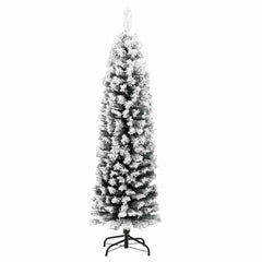 vidaXL Artificial Christmas Tree with 150 LEDs with Stand Green 150 cm 5