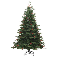 Artificial Christmas Tree LEDs Stand Green balls
