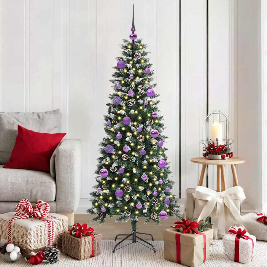 vidaXL Artificial Christmas Tree Green 150 cm 1