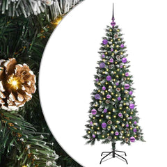 vidaXL Artificial Christmas Tree Green 150 cm 2