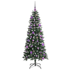 vidaXL Artificial Christmas Tree Green 150 cm 4