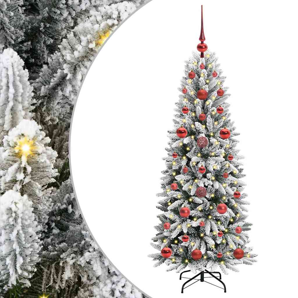 vidaXL Artificial Christmas Tree White 120 cm 2
