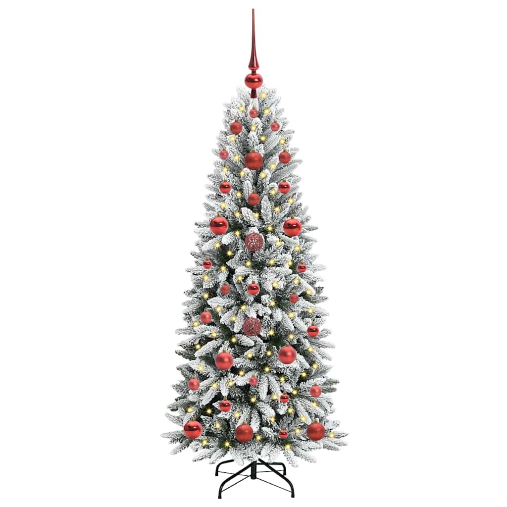 vidaXL Artificial Christmas Tree White 120 cm 3