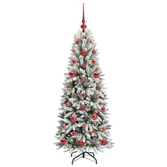 vidaXL Artificial Christmas Tree White 120 cm 3