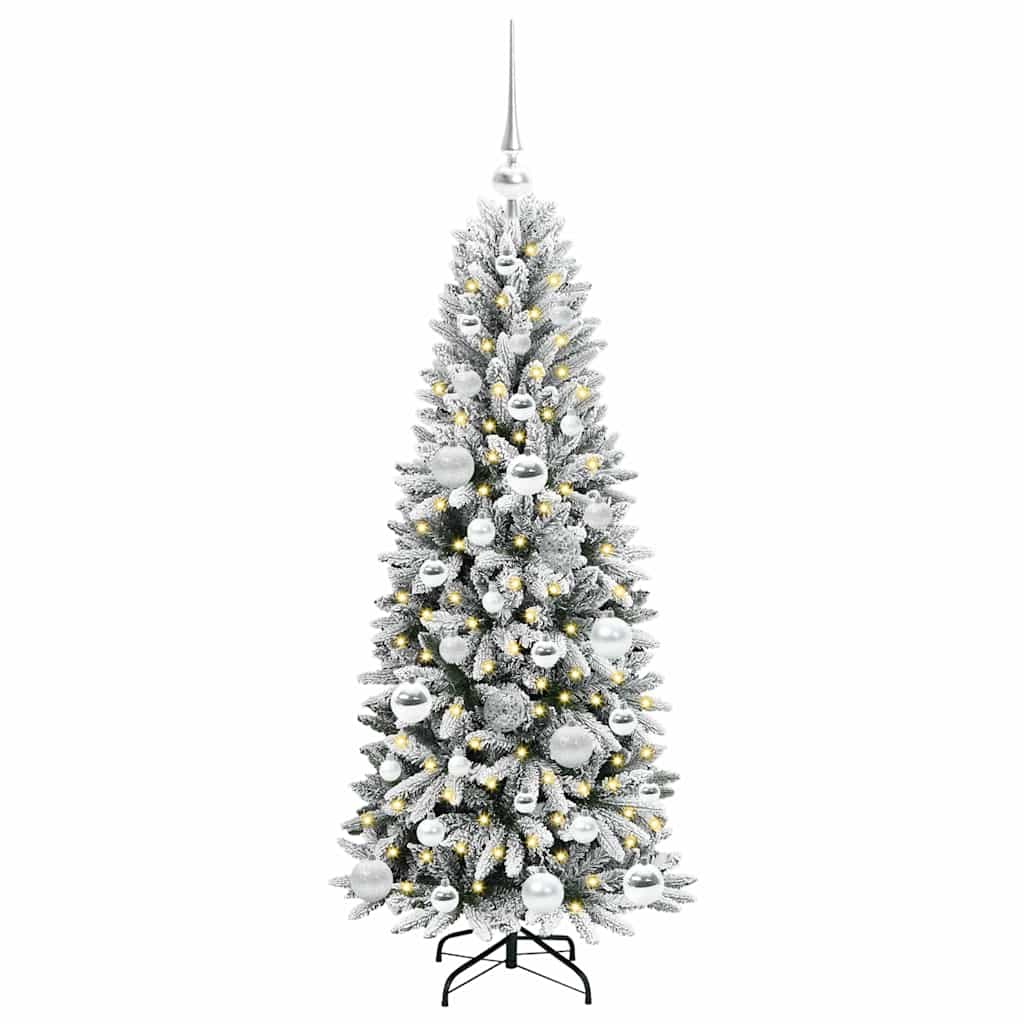 vidaXL Artificial Christmas Tree White 120 cm 3