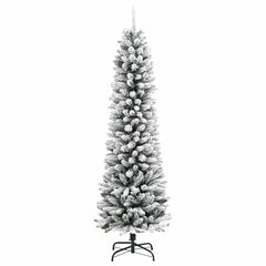 vidaXL Artificial Christmas Tree White 120 cm 5