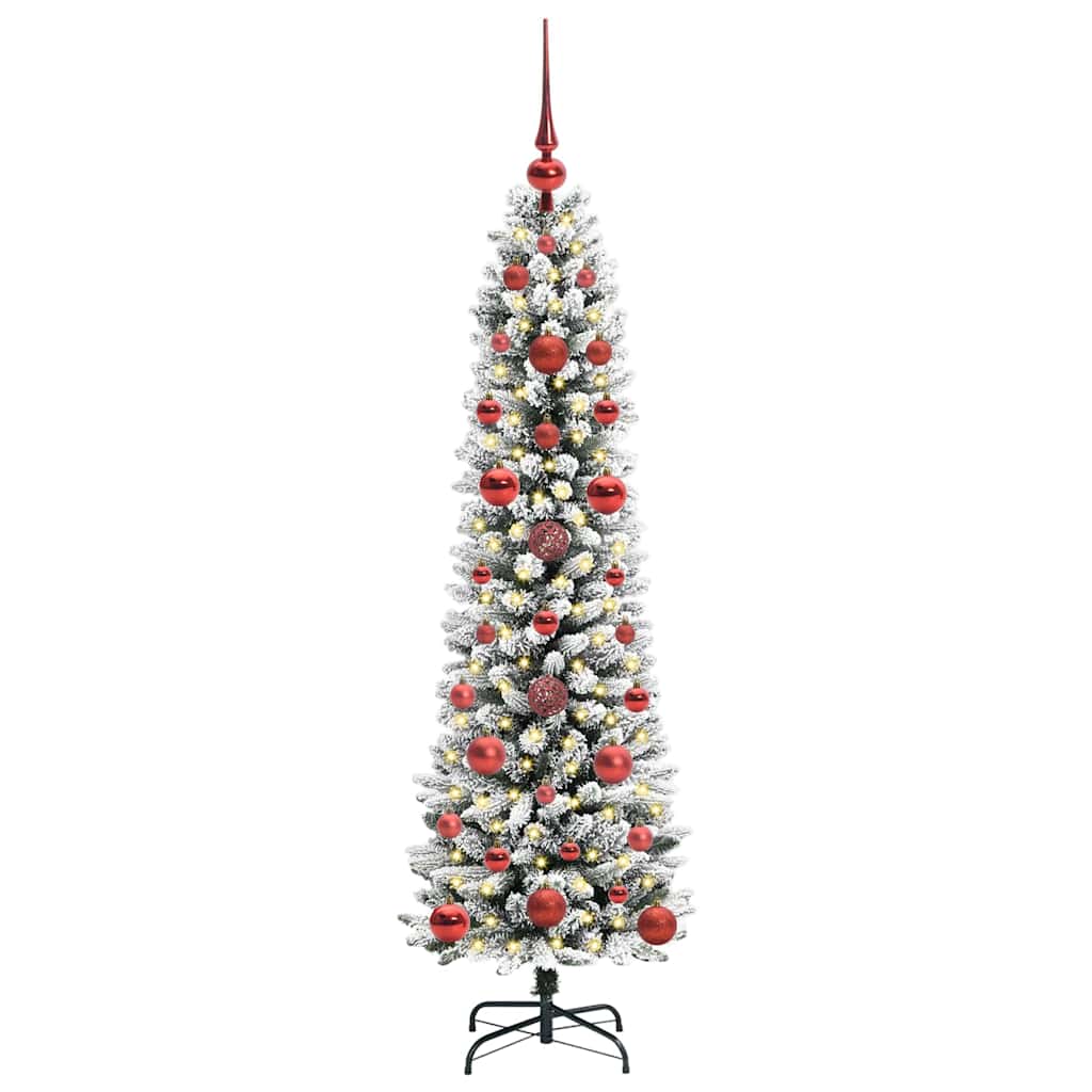vidaXL Artificial Christmas Tree White 120 cm 3