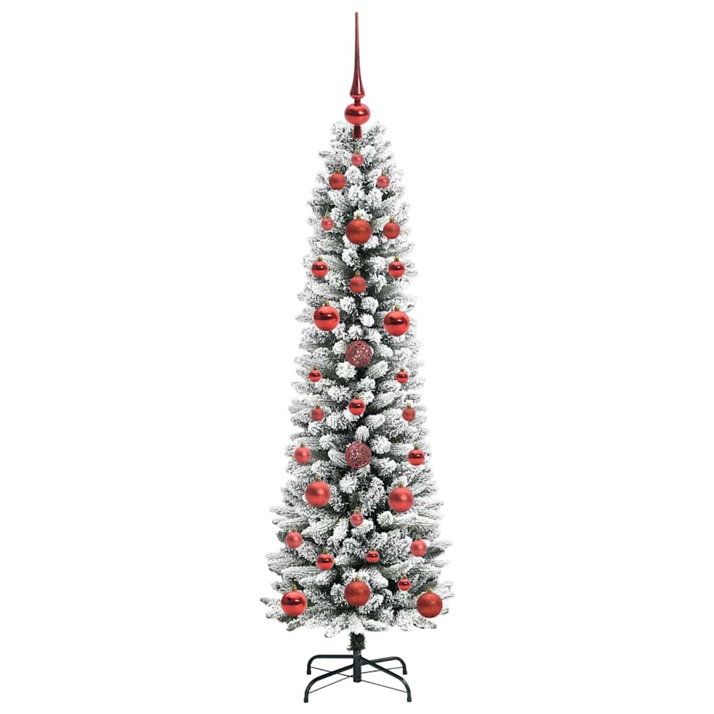 vidaXL Artificial Christmas Tree White 120 cm 4