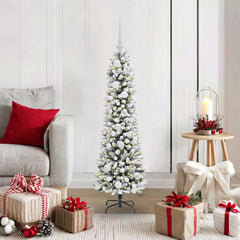 vidaXL Artificial Christmas Tree White 120 cm 1