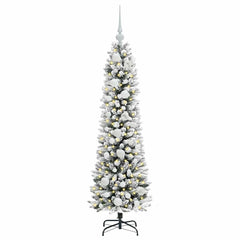 vidaXL Artificial Christmas Tree White 120 cm 3