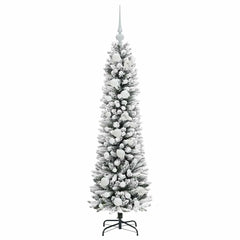 vidaXL Artificial Christmas Tree White 120 cm 4