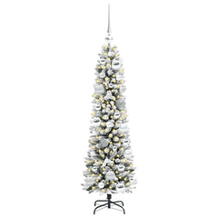 vidaXL Artificial Christmas Tree White 120 cm 3