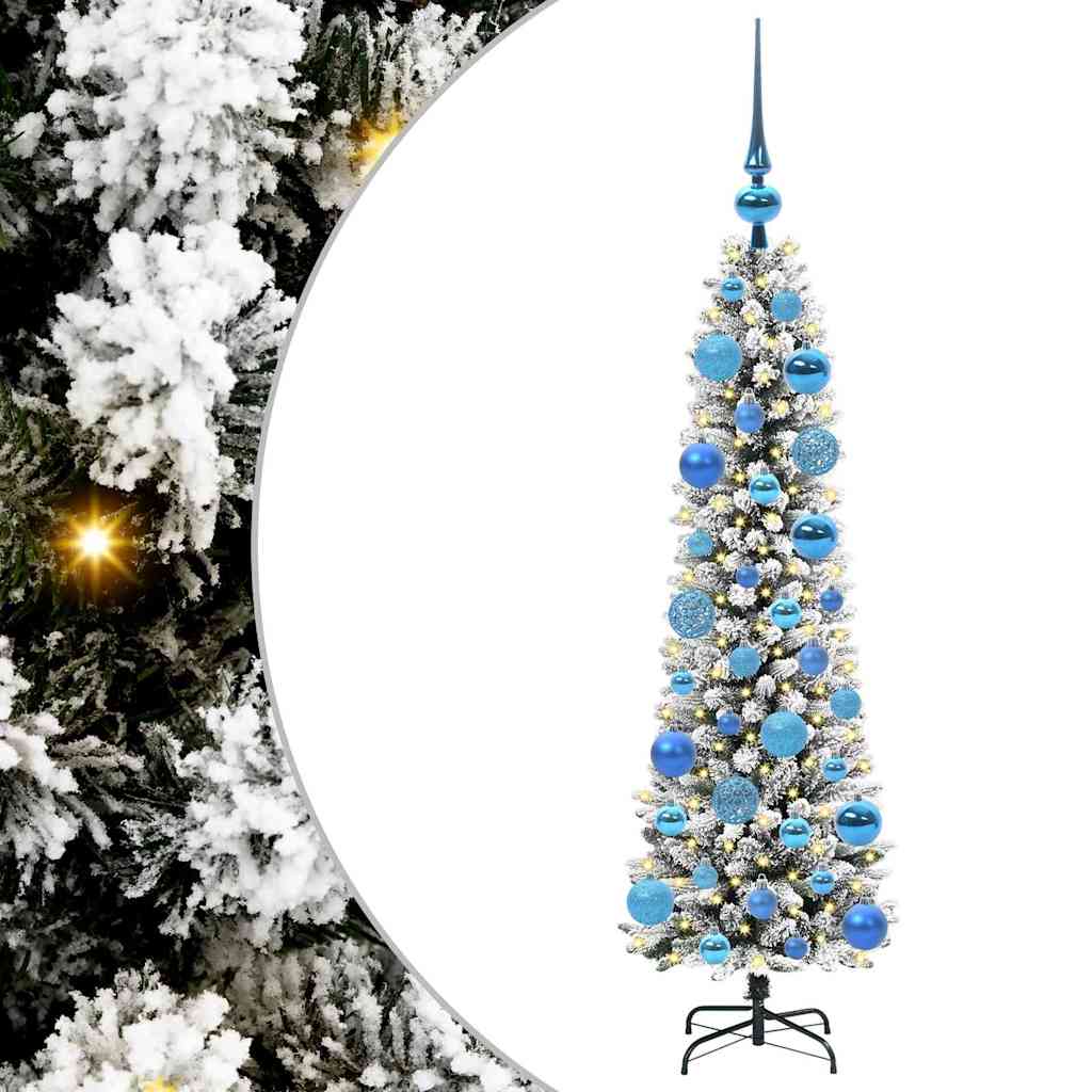 vidaXL Artificial Christmas Tree White 120 cm 2