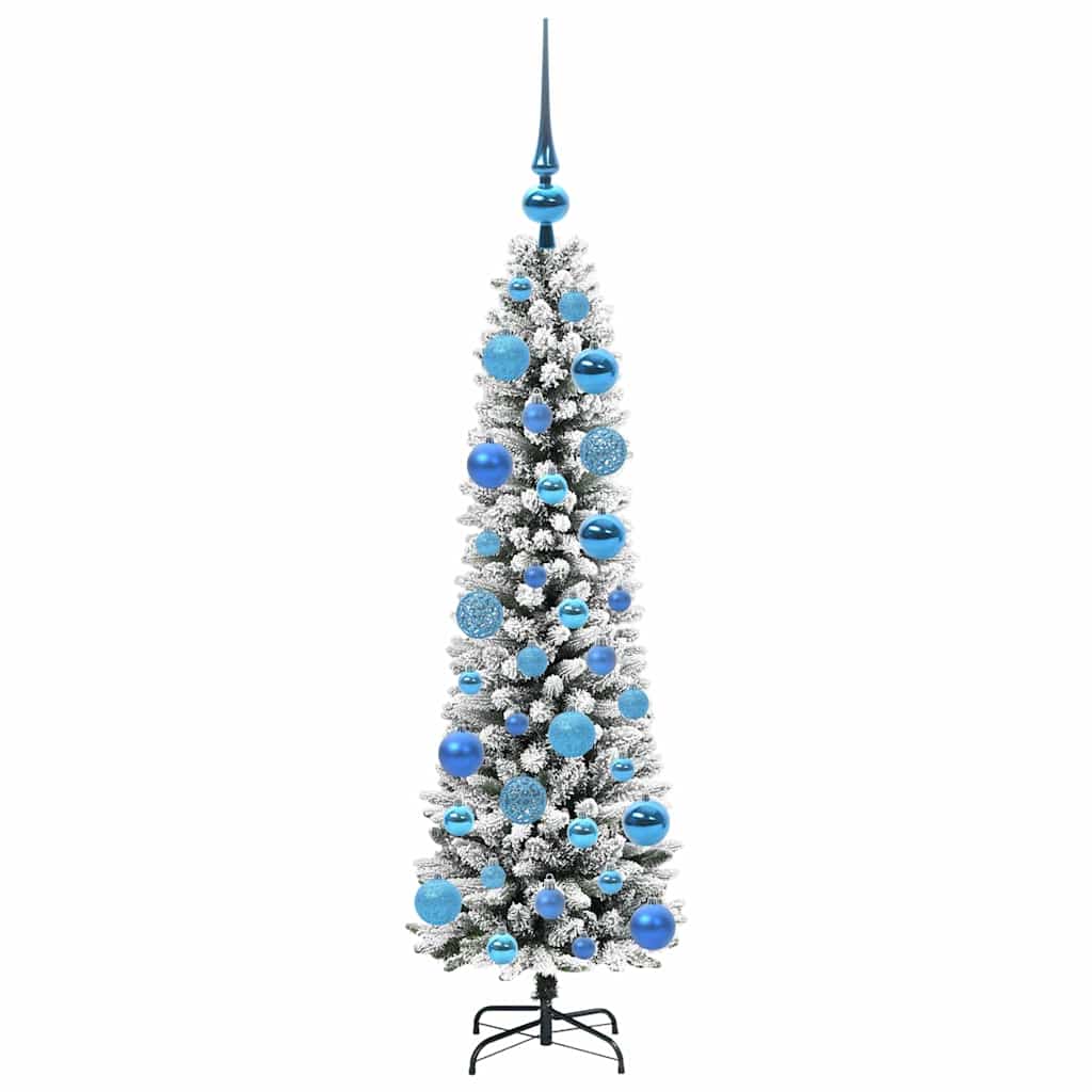 vidaXL Artificial Christmas Tree White 120 cm 4