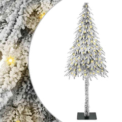 Christmas Tree White PE Steel leds