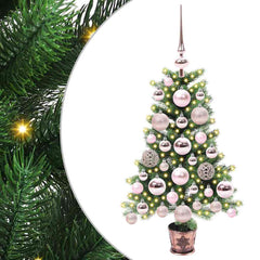 vidaXL Christmas Tree with 150 LEDs with Stand Green 65 cm PE 1