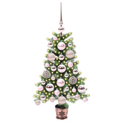 vidaXL Christmas Tree with 150 LEDs with Stand Green 65 cm PE 2