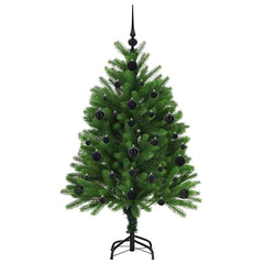 vidaXL Christmas Tree with 150 LEDs with Stand Green 120 cm PE 4